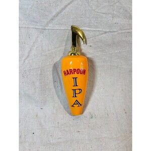 Harpoon IPA Shotgun Whale Hook 6.5" Draft Beer Tap Handle Authentic Barware
